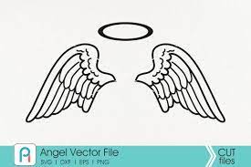 Download Angel Wings Svg Angel Svg Wings Svg Baby Memorial Svg 536545 Cut Files Design Bundles