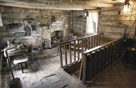 Guidelines for the historical society. Interior Of An Old Pioneer Cabin Country Life Pinterest Log Cabin Interior Log Cabin Living Pioneer House