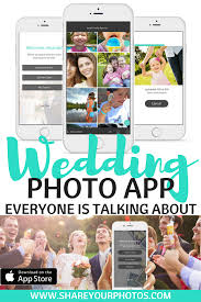 Have Your Guests Upload All Of Their Pictures From The Wedding To A Group Photo Album Chose Your Favorites Wedding Apps Wedding Photo App Picture Sharing App