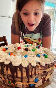 Outrageously delicious birthday cake made by the talented and lovely Jenn  Marshall. Thank you!