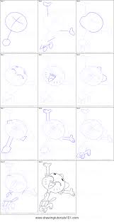 How To Draw Nicole Watterson From The Amazing World Of Gumball Printable Drawing Sheet By Drawingtutorials101 Com Drawing Sheet Drawings Dragon Drawing