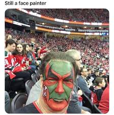 Still a face painter