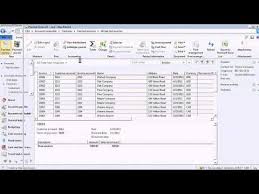 Ax 2012 Chart Of Accounts Improvements Wmv