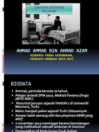 Ammar has 2 jobs listed on their profile. Ahmad Ammar Bin Ahmad Azam Ab Rahman