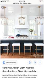 kitchen 2 or 3 lantern pendants?