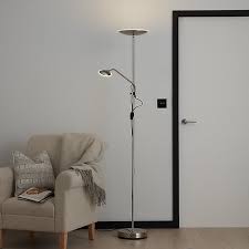 Online items are not always in stock or on display at our showroom. Goodhome Picrite Nickel Effect Led Mother Child Floor Light Diy At B Q
