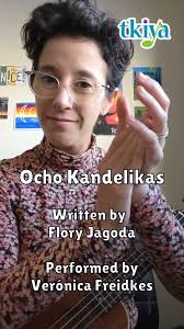 It's almost #Chanukah! Sing along and count the candles with us in #Ladino  (aka Judeo-Spanish). #ochokandelikas #hanukkah #happychanukah