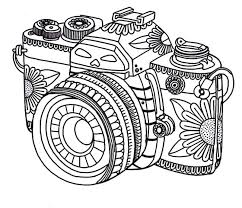 Aesthetic coloring pages helps you to relax and feel better. Get The Coloring Page Camera 50 Printable Adult Coloring Pages That Will Help You De Stress Popsugar Smart Living Photo 47
