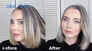 The purple pigment in the shampoo neutralizes yellow, cancelling out any unwanted tones, says paul labrecque with paul labrecque salon and skincare spa. Bold Uniq Purple Shampoo On Natural Gray Hair Goodbye Yellowness Natural Gray Hair Purple Shampoo Hair