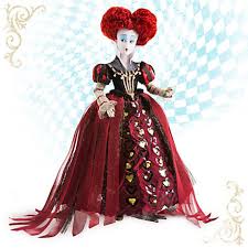 6002040901364 Queen Alice Red Queen Glass Dolls