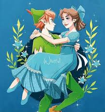 Disneyladies On Instagram Repost Universodisney With Instatoolsapp Peter Pan And Wendy By Wistful Peter Pan Disney Peter Pan Anime Disney Drawings