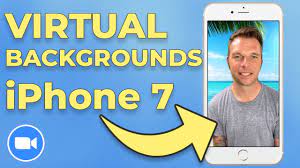 How To Use Zoom Virtual Background On Iphone 7 Youtube