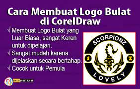Contoh gambarnya seperti di atas. Cara Membuat Logo Bulat Di Coreldraw Pintardesain Com