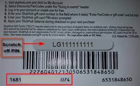 You may want to ask your customer to provide their zip code. Solved Gift Card Not Working Stubhub Community
