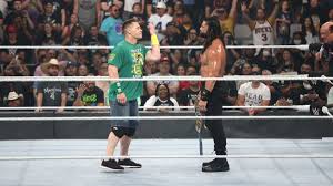 When he was in college, he played football. John Cena Regresa A La Wwe And Money In The Bank