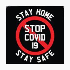 Stop covid19. Stay home Stay safe" Poster by Mahe2325 | Redbubble