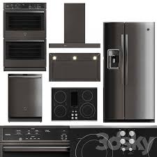 Save up to $2,000 on a ge profile kitchen appliance package. 3d Models Kitchen Appliance Ge Profile 5 Piece Kitchen Appliance