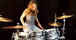 Can T Stand Losing You The Police Drum Cover By Sina Female Drummer Drum Cover Drums