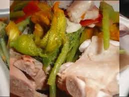 Mash or pound the fish to detach the meat from the bones. Ginisang Bulaklak Ng Kalabasa Sa Pork Ribs Youtube
