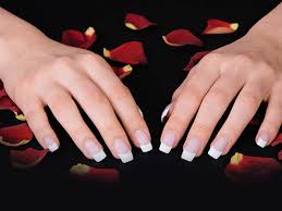 Stunning french nails with glitter accent nail cute black square french manicure nails with accent black and gold double french tip nail! Diy French Manicure How To Do French Manicure Easily At Home Lifealth