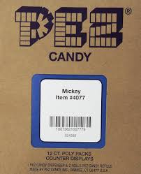 Amazon.com : PEZ Disney Mickey, Assorted Candy Dispensers 0.58 Ounce (Pack  of 12) : Hard Candy : Grocery & Gourmet Food