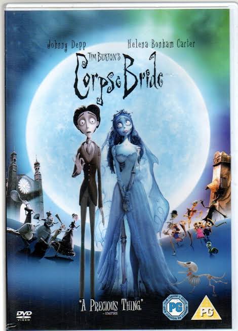 Corpse Bride (UK DVD) Johnny Depp & Helena Bonham Carter voice a Tim Burton  film | eBay
