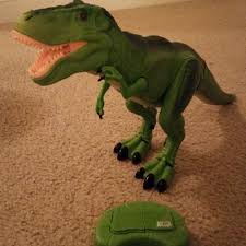 The remote control has two separate buttons for head and leg motions, and features forward, dash, dance, and attack functions. Best Animal Planet Remote Control Dinosaur For Sale