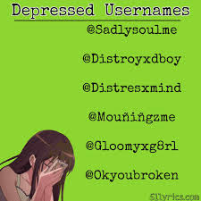 (no aesthetic usernames please) aesthetic clothing brand name! Depressed And Broken Username For Instagram And Facebook