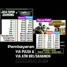 Jangan ngaku pubg mobile player deh! Jual Diamond Mobile Legend Uc Pubg Home Facebook