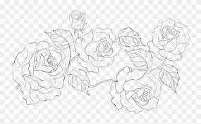 Line floral pattern black white. Floral Pattern Line Art Hd Png Download 767x767 2297696 Pngfind