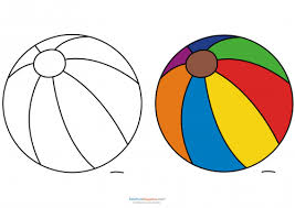 They will want to make a boatload of these so have a huge supply available! Match Up Coloring Pages Beach Ball Kidspressmagazine Com