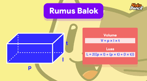 Bagaimana rumus volume balok dan seperti apa contoh soalnya? Rumus Balok Luas Volume Dan Contoh Soal Nekopencil