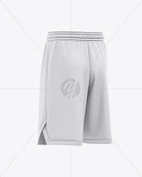 Men S Basketball Shorts Mockup Back Half Side View In Apparel Mockups On Yellow Images Object Mockups Clothing Mockup Basketball Uniforms Design Basketball Shorts