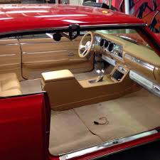 65 Chevelle Ready To Go Get Stereo Interior Custom Console Tv Dash Beige Custom Car Interior Car Console Custom Consoles