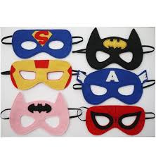 Superhero Party Masks Party Favor Boys Girls Gift Superhero Etsy In 2020 Superhero Party Bags Superhero Masks Party Bags