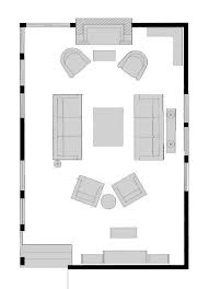 One Room Three Floor Plans Living Room Floor Plans Family Room Layout Livingroom Layout