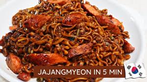 Resep cara membuat bihun kuah pedas yang enak: Membuat Mie Jajangmyeon Ramdon 5 Menit Saja Ini Bukan Mie Korea Biasa Youtube