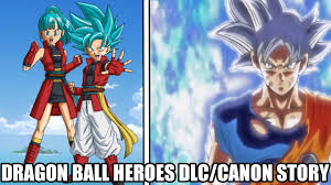 Super will actually be the only dragon ball anime that is canon. Super Dragon Ball Heroes Canon Story Dlc Youtube