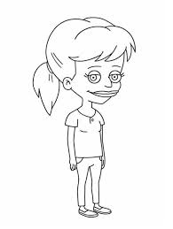 You can download or print coloring pages for your children. Jessi From Big Mouth Coloring Page Free Printable Coloring Pages For Kids