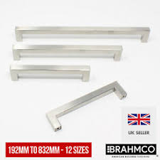 Share the post stainless steel kitchen cabinet handles. Brushed Stainless Steel Cabinet Pulls For Sale Ebay
