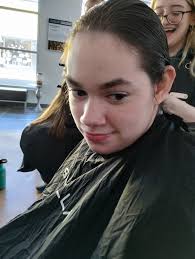 Ally's hair salon experience at Ambler Beauty Institute