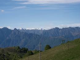 The source of the agogna river is located in the mountain. Mottarone Bikethunder