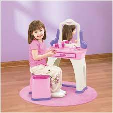 American Plastic Toys My Very Own Kids Vanity With 7 Accessories Walmart Com Kids Vanity Kids Plastic Toys