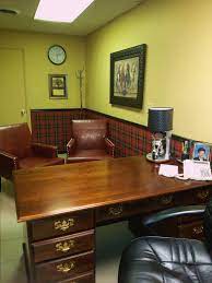 Signs also help enforce appropriate conduct around these places. Small Pastor S Office Traditional Home Office Detroit By Kathleen Townsend Interior Design Llc Houzz
