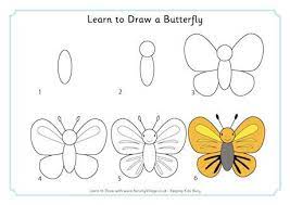 Learn To Draw A Butterfly Easy Animal Drawings Drawing Tutorials For Kids Learn To Draw Each fall monarch butterflies migrate upwards of 3,000 miles from their summer breeding grounds in northeastern u.s. easy animal drawings