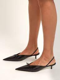knife slingback pumps balenciaga