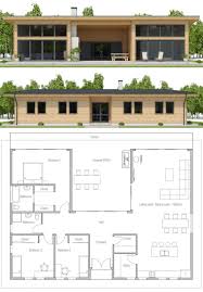 Floorplan For The New Home 3 Bed 2 Bath Study Playroom 2nd Bedroom For 3rd Bedroom For Guest Sitting Dream House Plans Modern House Plans Small House Plan