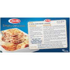Barilla overn ready lasagne does not require any boiling. Buy Barilla Oven Ready Lasagne Pasta 3 Count Online In Vietnam B0175t795m