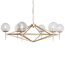 Worlds Away Rowan Chandelier Gold Avizeler Aydinlatmalar Avize