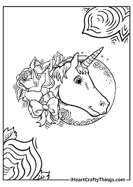 Free printable unicorn coloring pages for adults and teens. Unicorn Coloring Pages 50 Magical Unique Designs 2021